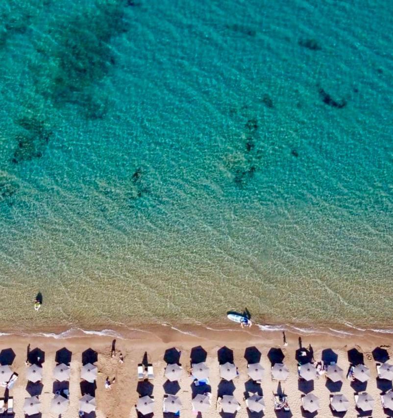 Peroulia Beach Houses Koroni  Bagian luar foto